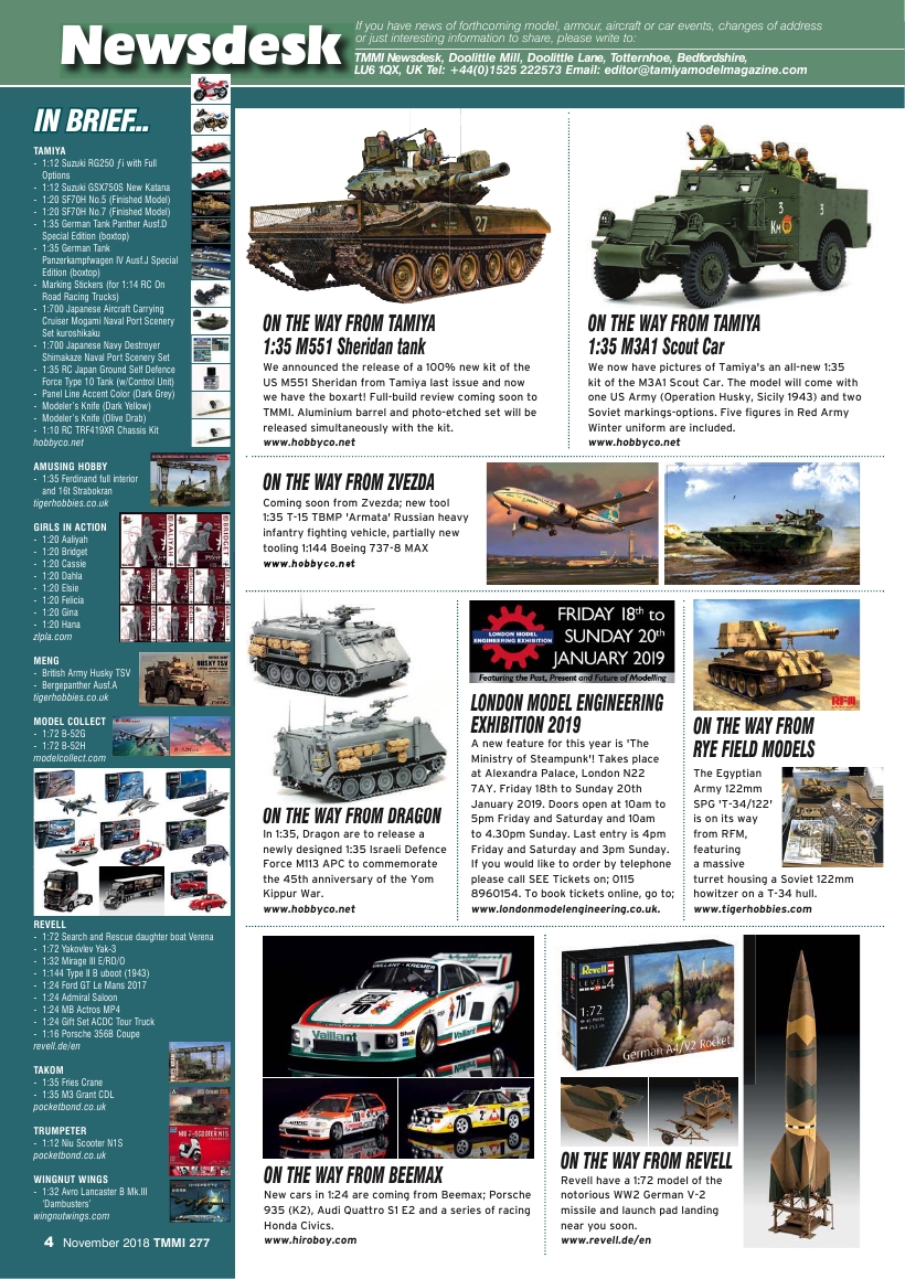 Tamiya Model Magazine 277 (2018-11)